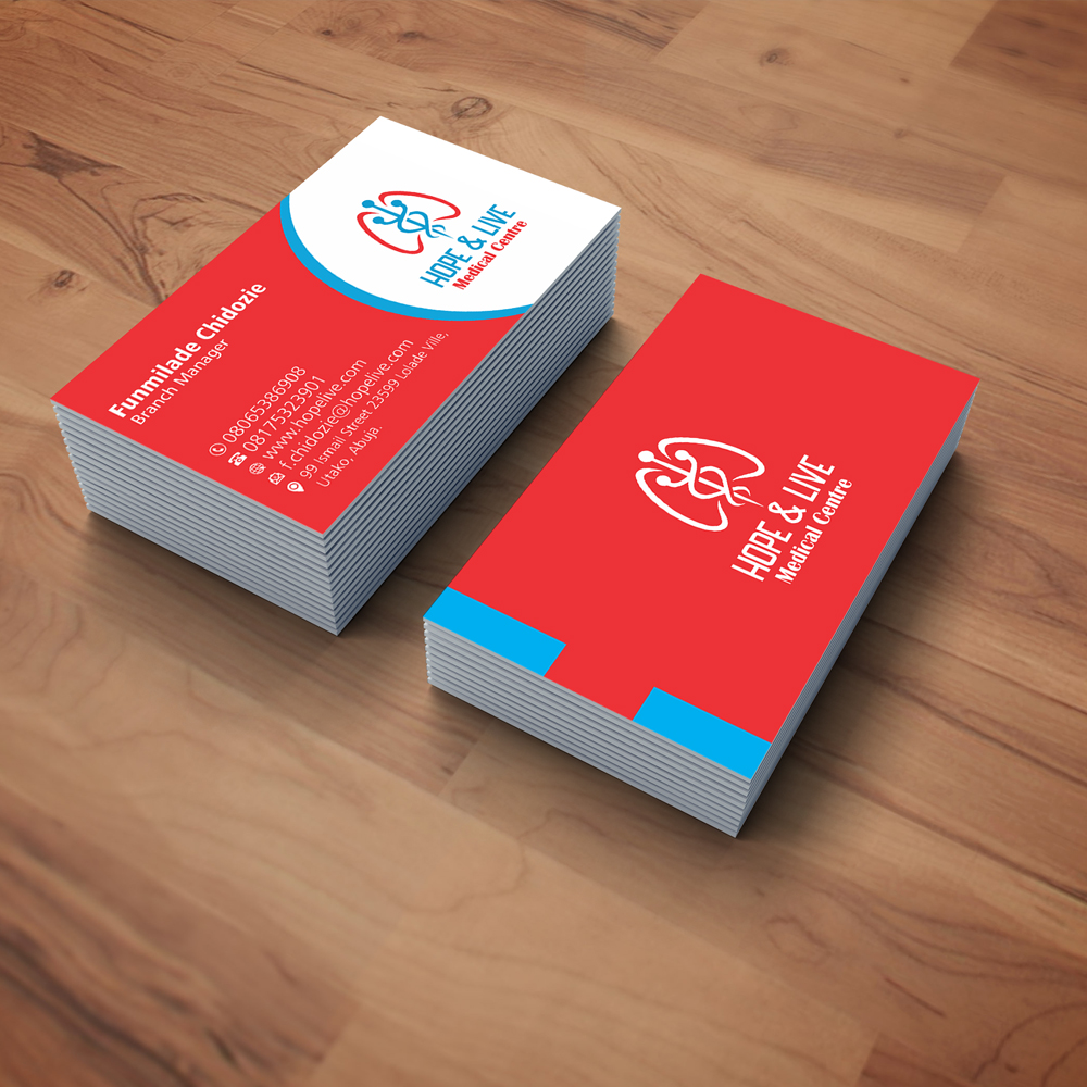 Business card and stationary design